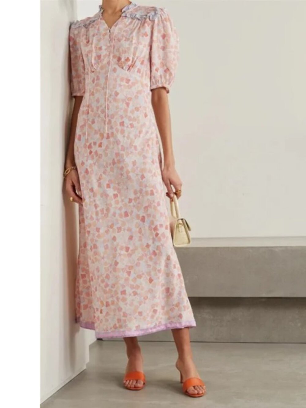 Rixo Gwen Pebble Shell Dress